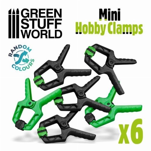 Green Stuff World - Mini Hobby Clamps (6 pieces)