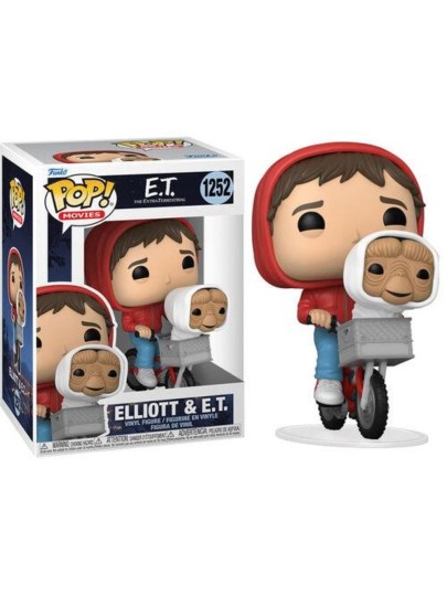 Funko POP! Movies: E.T. - Elliott with E.T. in Basket #1252 Φιγούρα