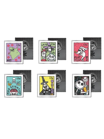 Funko Mystery - Nightmare Before Christmas: Stamps Pin (Random Packaged Pack)