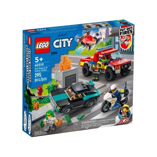 LEGO City - Fire Rescue & Police Chase (60319)