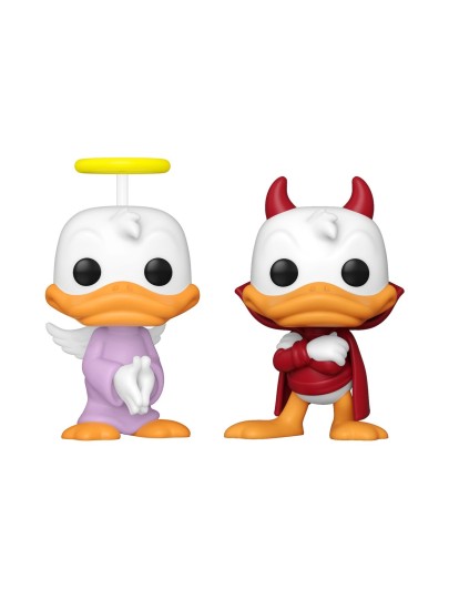 Φιγούρες Funko POP! Disney: Donald Duck - Donald's Shoulder Angel & Devil 2-Pack (WonderCon 2022 Exclusive)