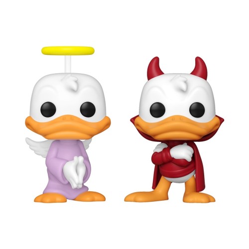 Φιγούρες Funko POP! Disney: Donald Duck - Donald's Shoulder Angel & Devil 2-Pack (WonderCon 2022 Exclusive)