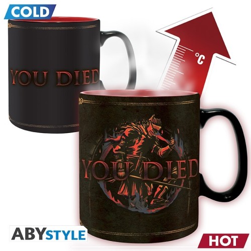 Κούπα Dark Souls - You Died Heat Change Mug (460ml)