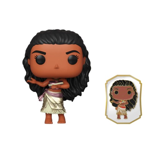 Φιγούρα Funko POP! Disney: Ultimate Princess - Moana with Pin #1162 (Funko-Shop Exclusive)