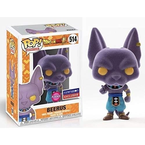 Φιγούρα Funko POP! Dragon Ball Z - Beerus (Flocked) #514 (Funimation Exclusive)