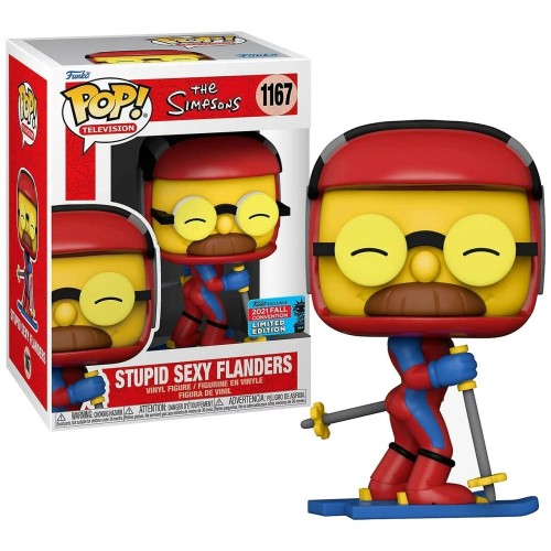 Funko POP! The Simpsons - Stupid Sexy Flanders #1167 Figure (NYCC 2021 Exclusive)