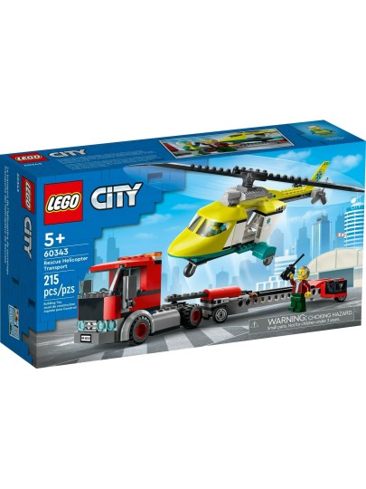 LEGO City - Rescue Helicopter Transport (60343)