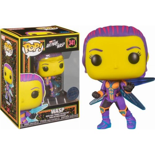 Φιγούρα Funko POP! Marvel - Wasp (Black light) #341 (Exclusive)