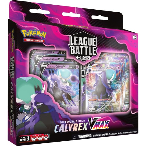 Pokemon TCG - Shadow Rider Calyrex VMax League Battle Deck