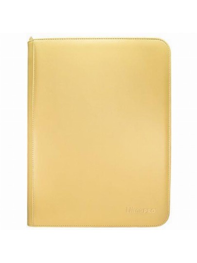 Ultra Pro - 4-Pocket Zippered Pro-Binder - Vivid Yellow