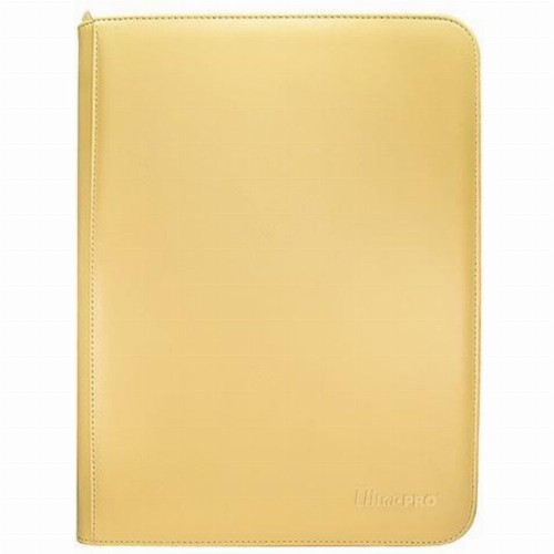 Ultra Pro - 4-Pocket Zippered Pro-Binder - Vivid Yellow