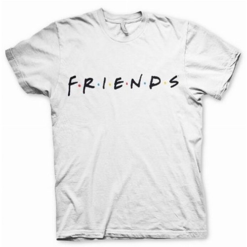 Friends - Logo White T-Shirt (Μ)