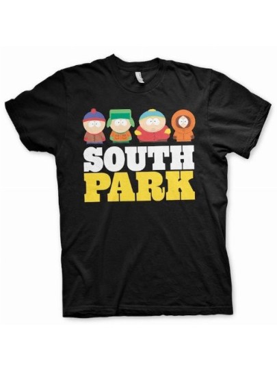 South Park - Classic Poster Black T-Shirt (M)