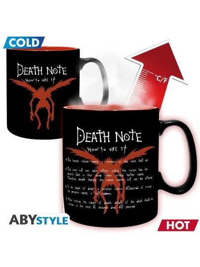 Death Note - Kira & Ryuk Heat Change Κούπα (460ml)