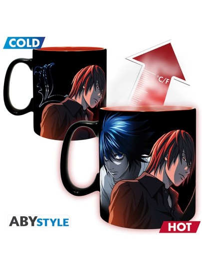 Death Note - Kira & Ryuk Heat Change Κούπα (460ml)