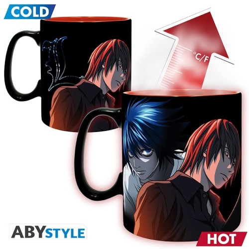 Death Note - Kira & Ryuk Heat Change Κούπα (460ml)