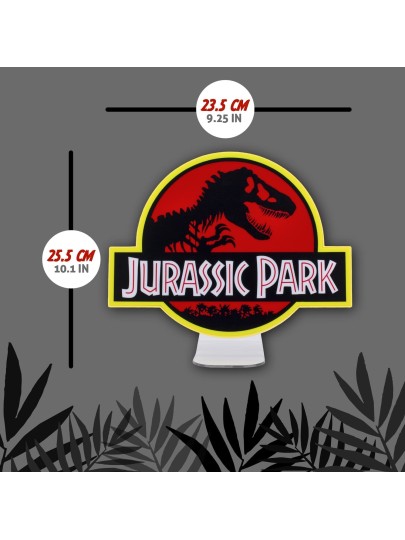 Jurassic Park - Logo 3D Φωτιστικό