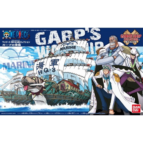 One Piece: Grand Ship Collection - Garp's Ship Σετ Μοντελισμού