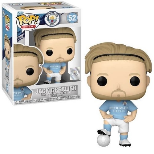 Funko POP! Football EPL: Manchester City - Jack Grealish #52 Φιγούρα