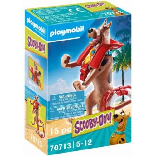 Playmobil Scooby-Doo! - Συλλεκτική Φιγούρα Scooby "Ναυαγοσώστης" (70713)