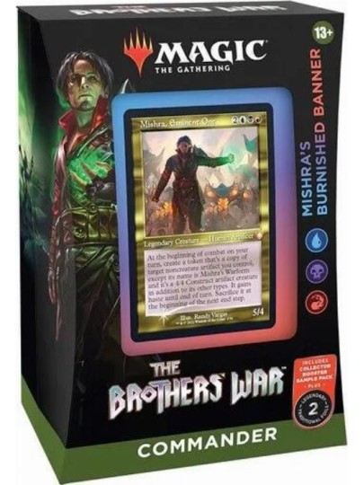 Magic the Gathering - The Brothers' War Commander Deck (Mishra’s Burnished Banner)