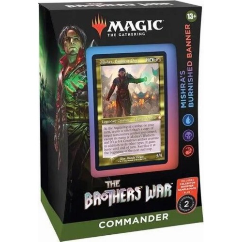 Magic the Gathering - The Brothers' War Commander Deck (Mishra’s Burnished Banner)