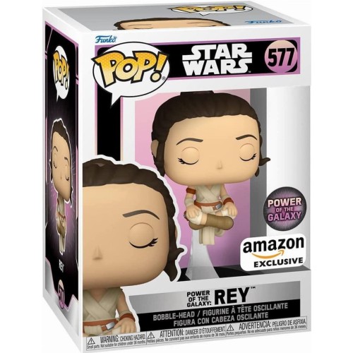 Funko POP! Star Wars - Power of the Galaxy: Rey #577 Φιγούρα (Exclusive)