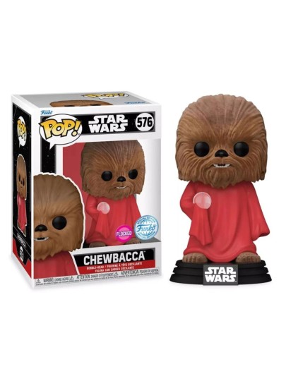 Funko POP! Star Wars - Chewbacca (Flocked) #576 Φιγούρα (Exclusive)