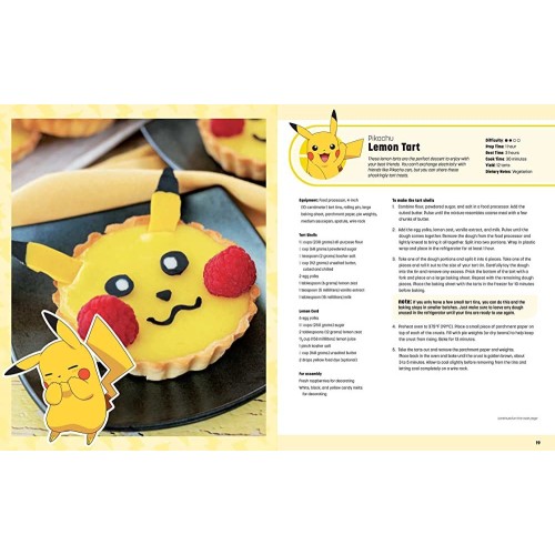 My Pokemon Cookbook Recipes Inspired By Pikachu