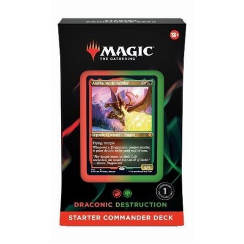 Magic the Gathering - Commander Starter Deck (Draconic Destruction)