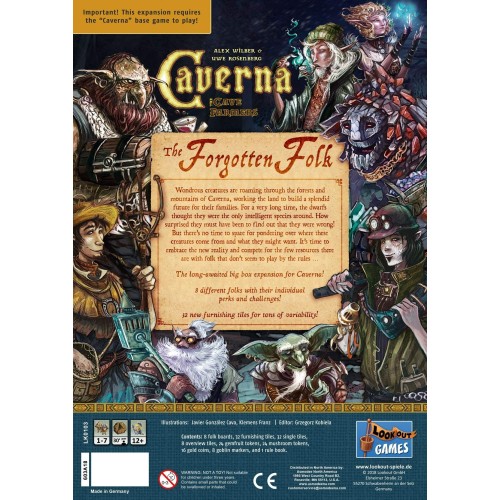 Caverna: The Forgotten Folk (Επέκταση)