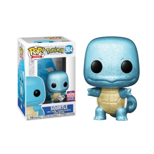 Φιγούρα Funko POP! Pokemon - Squirtle (Diamond) #504 (NYCC 2021 Exclusive)