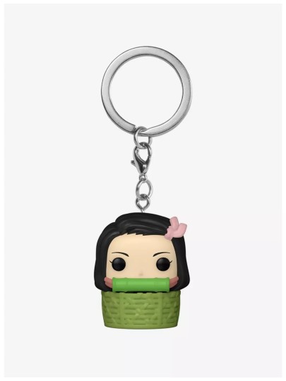 Funko Pocket POP! Μπρελόκ Demon Slayer: Kimetsu no Yaiba - Nezuko Kamado in Basket Φιγούρα (Exclusive)