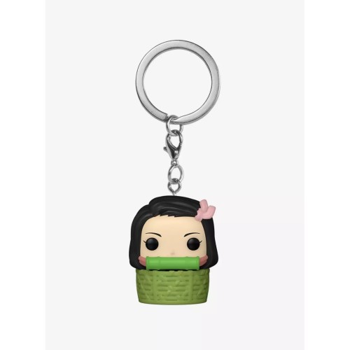 Funko Pocket POP! Μπρελόκ Demon Slayer: Kimetsu no Yaiba - Nezuko Kamado in Basket Φιγούρα (Exclusive)