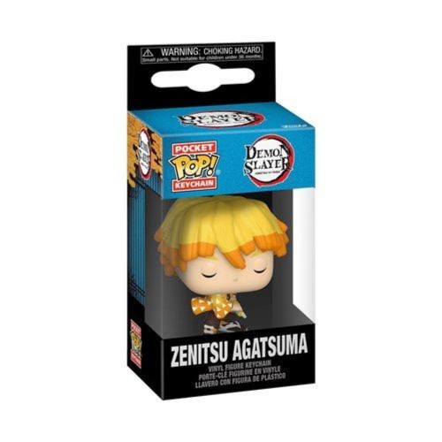 Funko Pocket POP! Μπρελόκ Demon Slayer: Kimetsu no Yaiba - Zenitsu Agatsuma Φιγούρα