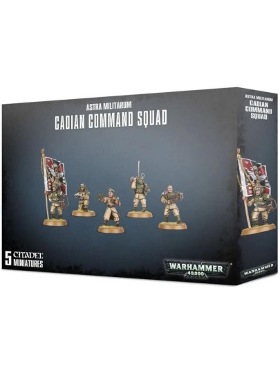 Warhammer 40000 - Astra Militarum: Cadian Command Squad