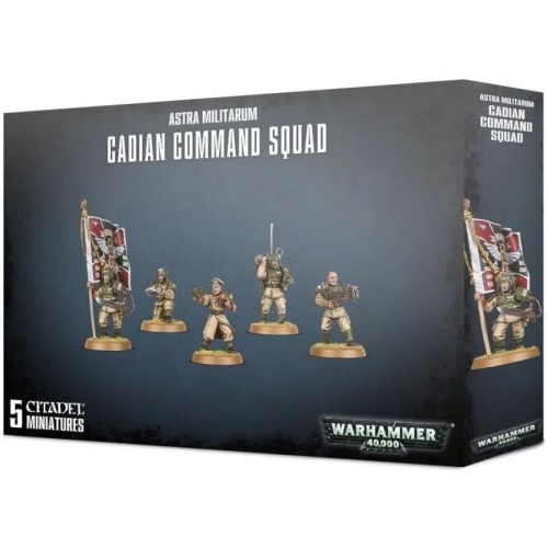 Warhammer 40000 - Astra Militarum: Cadian Command Squad