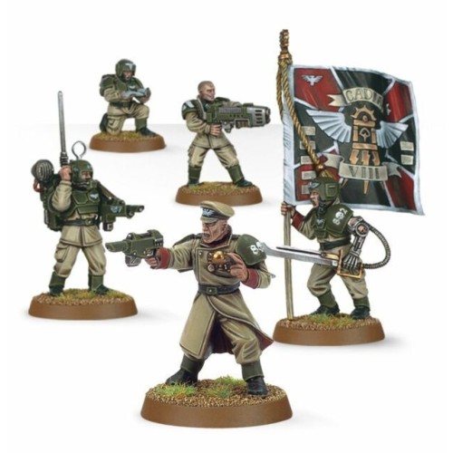 Warhammer 40000 - Astra Militarum: Cadian Command Squad