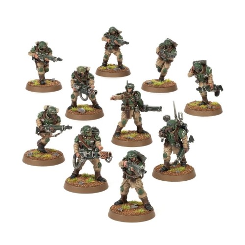 Warhammer 40000 - Astra Militarum: Cadian Shock Troops