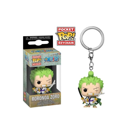 Funko Pocket POP! Μπρελόκ One Piece - Roronoa Zoro Φιγούρα