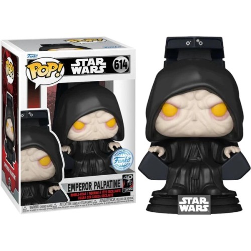 Funko POP! Star Wars: Return of the Jedi - Emperor Palpatine #614 Φιγούρα (Exclusive)