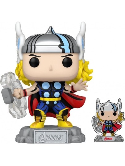 Funko POP! Marvel: Avengers - Thor with Pin #1190 Φιγούρα (Exclusive)