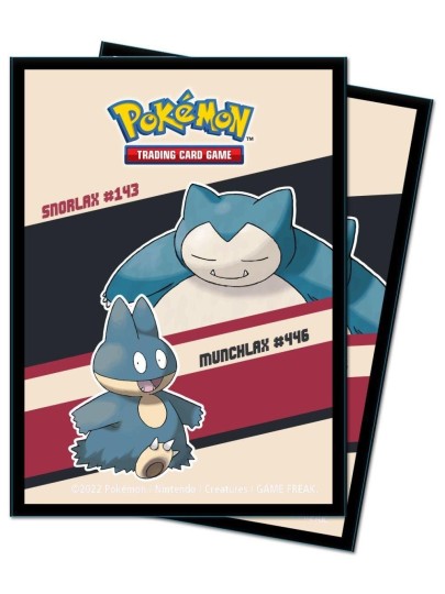 Ultra Pro Card Sleeves Standard Size 65ct - Pokemon: Snorlax & Munchlax