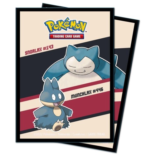 Ultra Pro Card Sleeves Standard Size 65ct - Pokemon: Snorlax & Munchlax