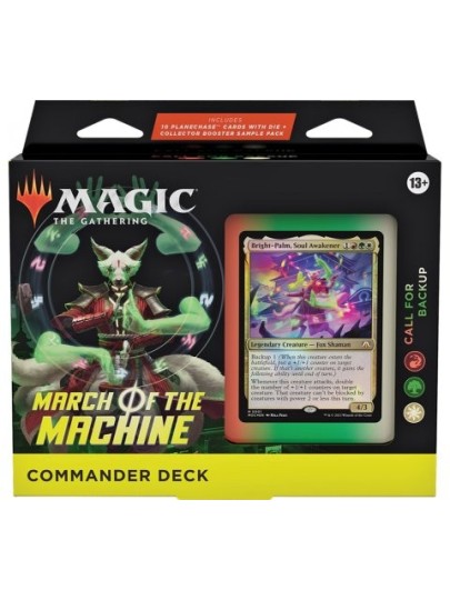 Magic the Gathering - March of the Machine Commander Deck (Call for Backup)
