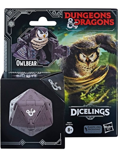 Dungeons & Dragons: Dicelings - Owlbear Φιγούρα Δράσης (15cm)