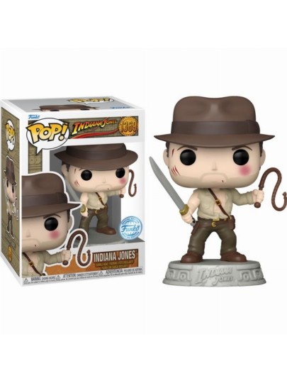 Funko POP! Indiana Jones Raiders of the Lost Ark - Indiana Jones with Whip #1369 Φιγούρα (Exclusive)