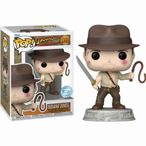 Funko POP! Indiana Jones Raiders of the Lost Ark - Indiana Jones with Whip #1369 Φιγούρα (Exclusive)