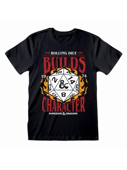 Dungeons & Dragons - Builds Character T-Shirt (M)