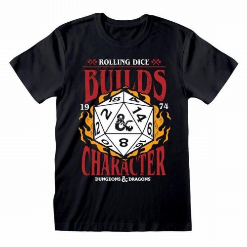 Dungeons & Dragons - Builds Character T-Shirt (M)